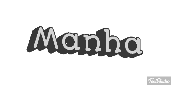 Manhã Efeito do texto