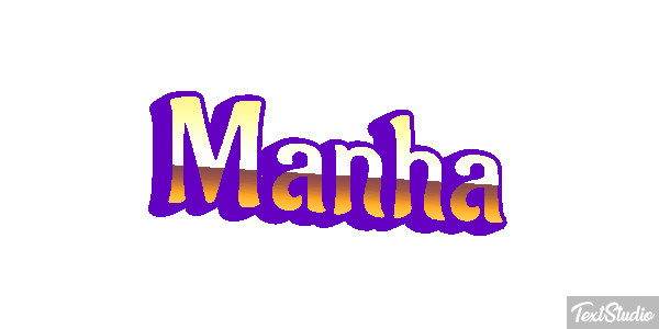 Manhã Efeito do texto