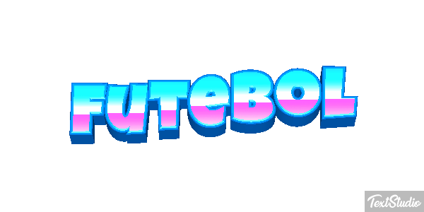 Futebol Efeito do texto