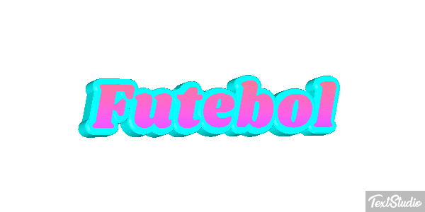 Futebol Efeito do texto