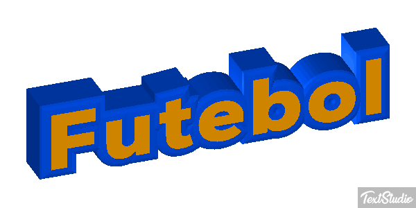 Futebol Efeito do texto
