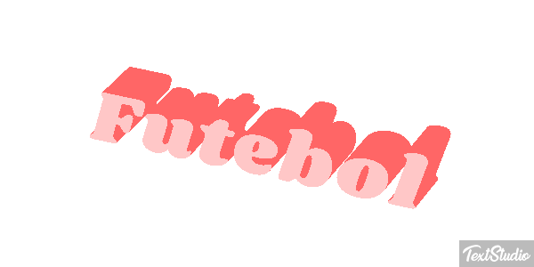 Futebol Efeito do texto