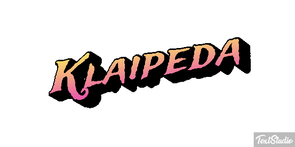 Klaipėda Effetto testo