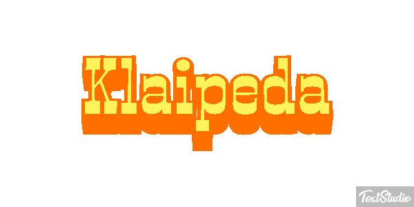 Klaipėda Effetto testo