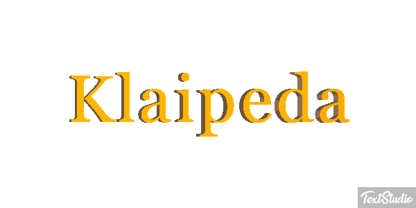 Klaipėda Effetto testo