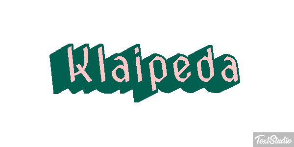 Klaipėda Effetto testo