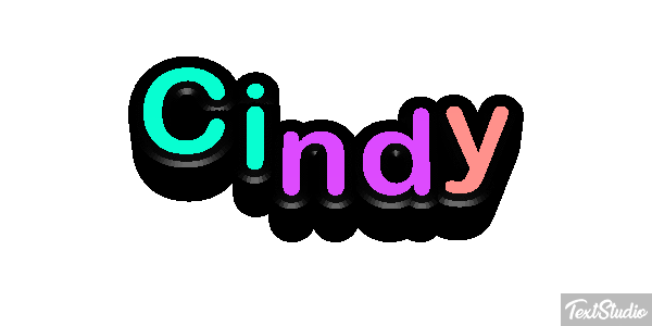 Cindy Efecto de texto
