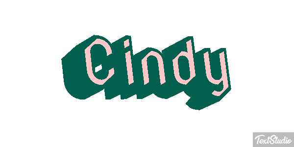 Cindy Efecto de texto