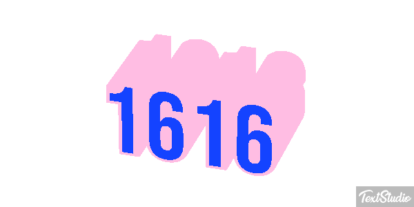 1616 Efeito do texto