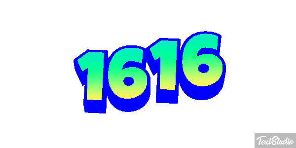 1616 Efeito do texto