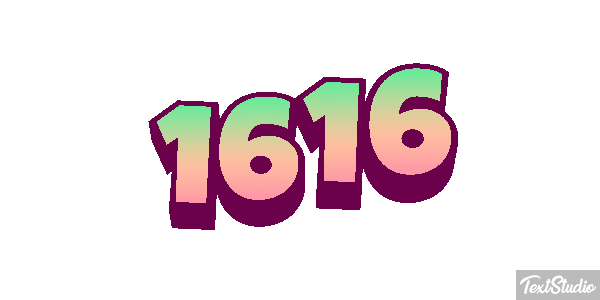 1616 Efeito do texto