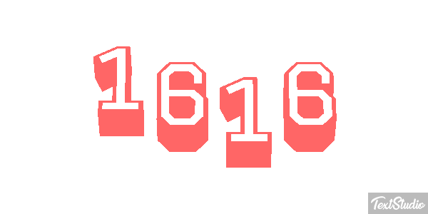 1616 Efeito do texto