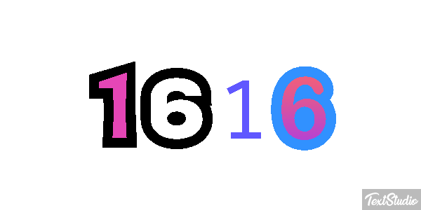 1616 Efeito do texto