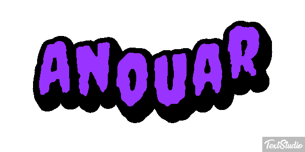 Anouar テキスト効果