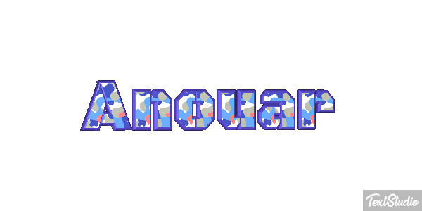 Anouar テキスト効果