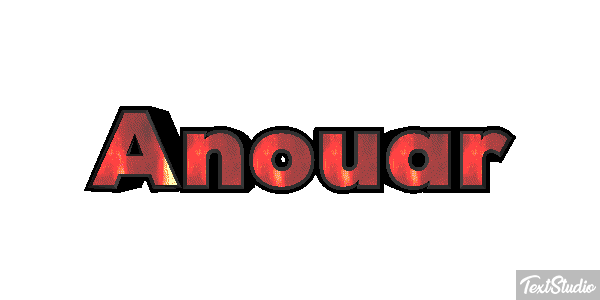 Anouar テキスト効果