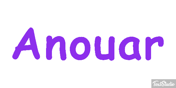 Anouar テキスト効果