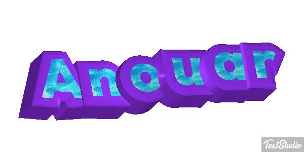 Anouar テキスト効果
