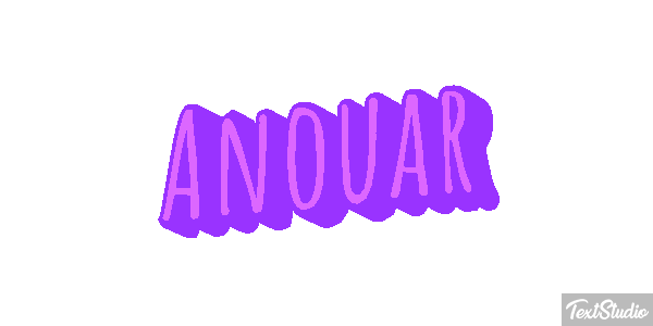 Anouar テキスト効果