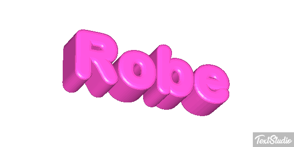Robe Текстовый эффект