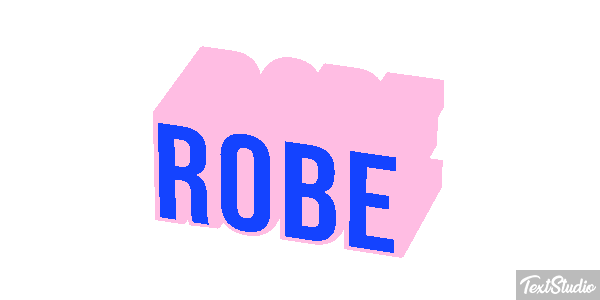 Robe Текстовый эффект