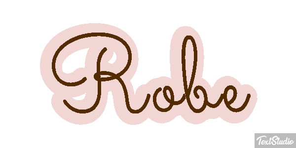 Robe Текстовый эффект