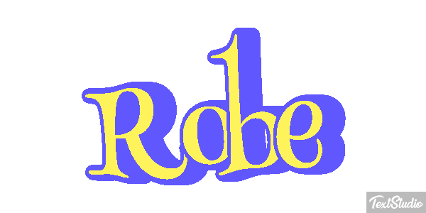 Robe Текстовый эффект
