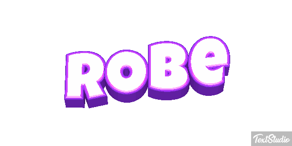 Robe Текстовый эффект
