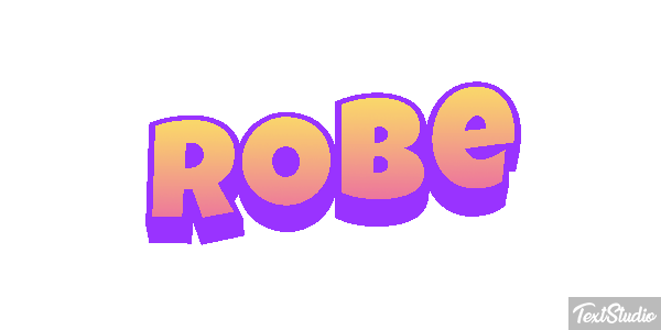 Robe Текстовый эффект
