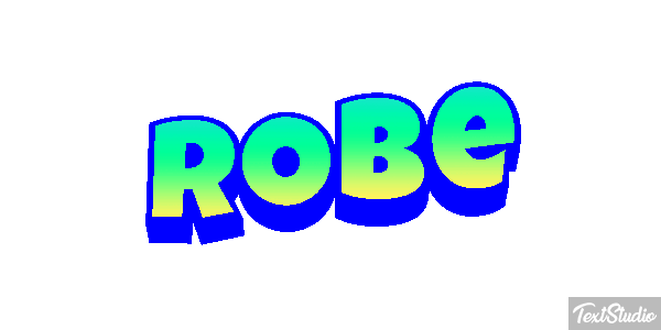 Robe Текстовый эффект