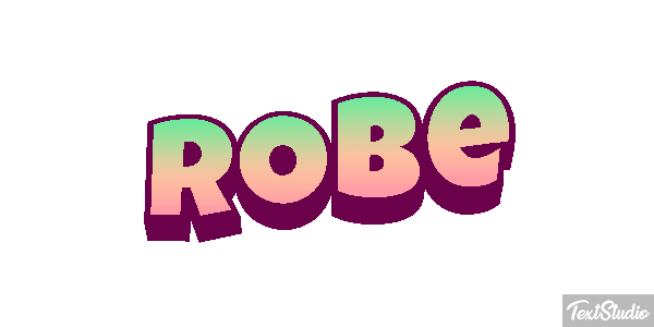 Robe Текстовый эффект