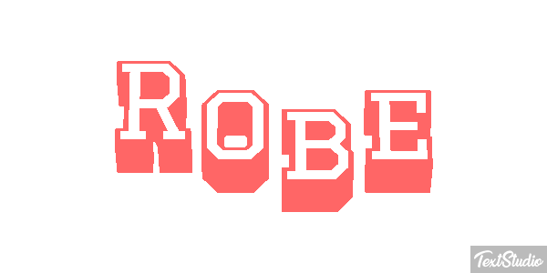 Robe Текстовый эффект