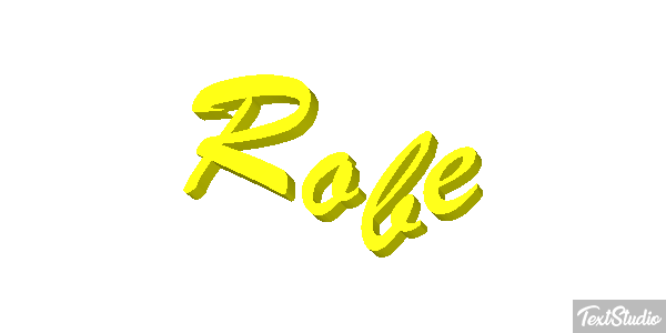 Robe Текстовый эффект