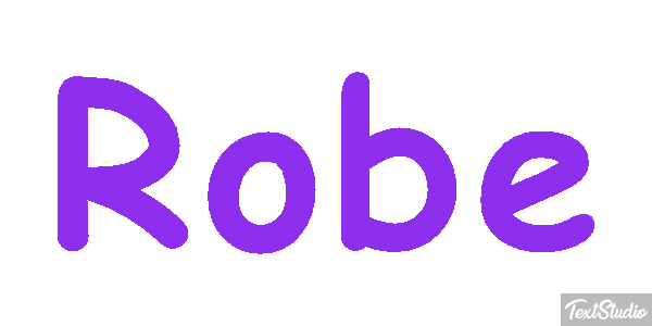 Robe Текстовый эффект