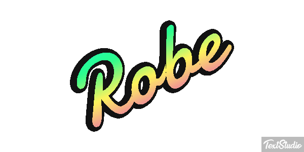 Robe Текстовый эффект