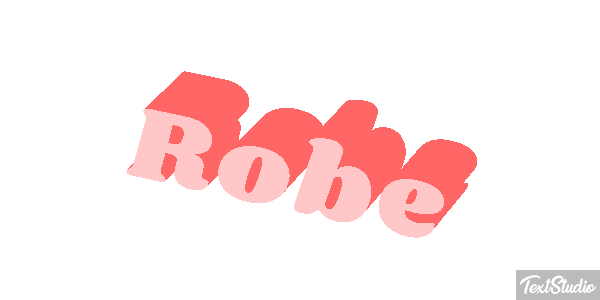 Robe Текстовый эффект