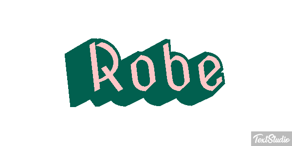 Robe Текстовый эффект