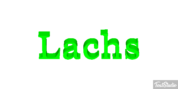 Lachs Texteffekt