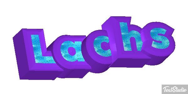 Lachs Texteffekt
