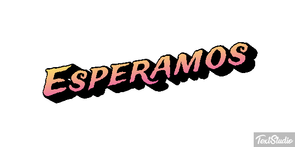 Esperamos Текстовый эффект