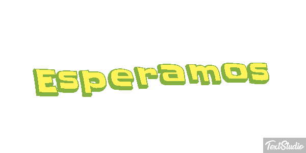 Esperamos Текстовый эффект