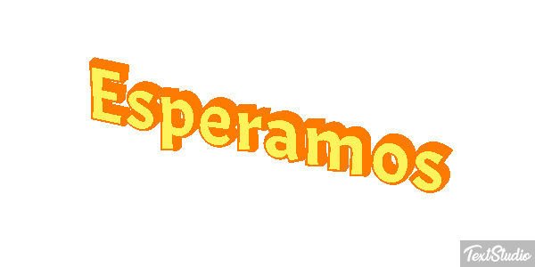 Esperamos Текстовый эффект