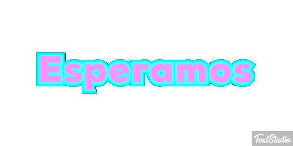 Esperamos Текстовый эффект