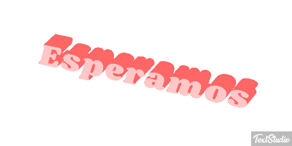 Esperamos Текстовый эффект