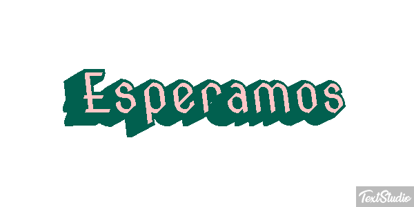 Esperamos Текстовый эффект