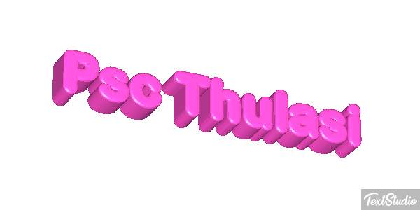 Psc Thulasi Text effect