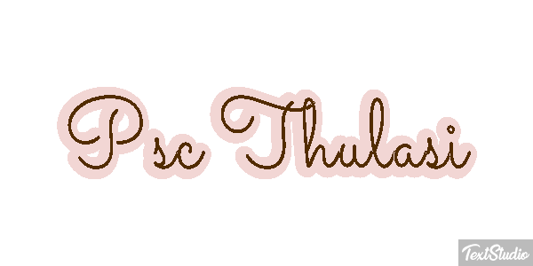 Psc Thulasi Text effect