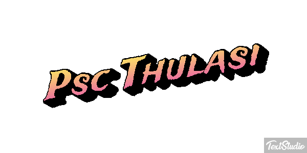 Psc Thulasi Text effect