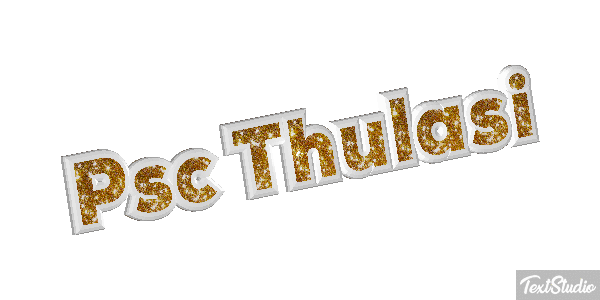 Psc Thulasi Text effect