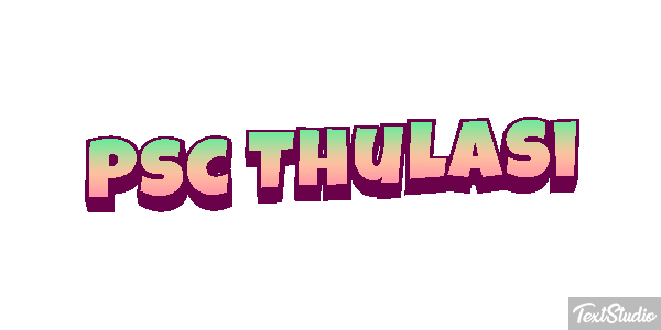 Psc Thulasi Text effect